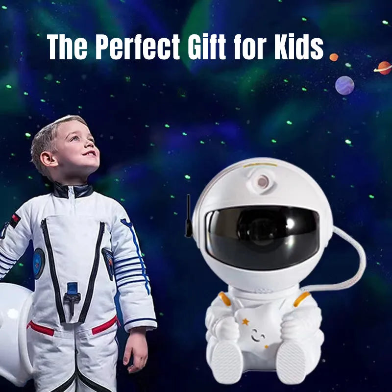 SIO space Galaxy Star Projector LED Night Light Starry Sky Astronaut Porjectors Lamp For Decoration Bedroom Home Decorative Children Gifts